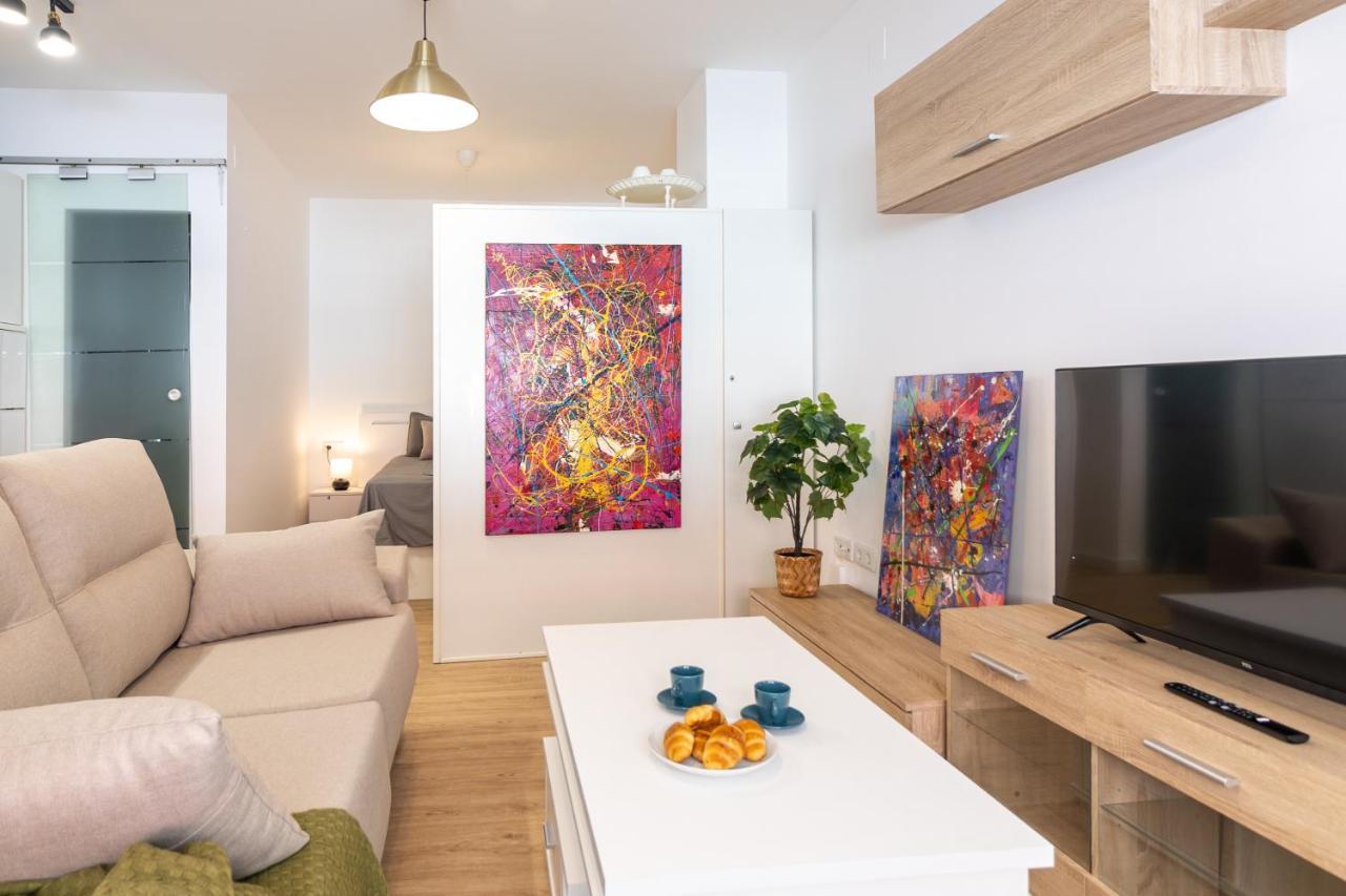 Malagueta Freshapartments Malaga Bagian luar foto