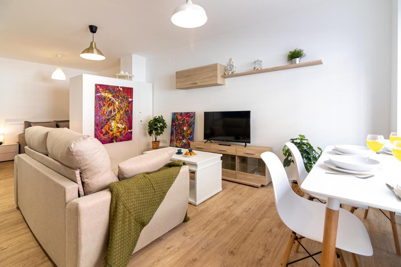 Malagueta Freshapartments Malaga Bagian luar foto
