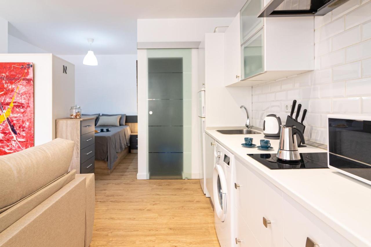 Malagueta Freshapartments Malaga Bagian luar foto